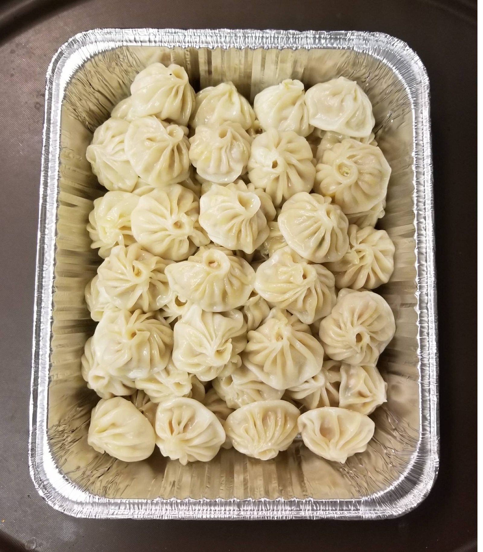 Steamed Himalayan momo dumplings from Nepal