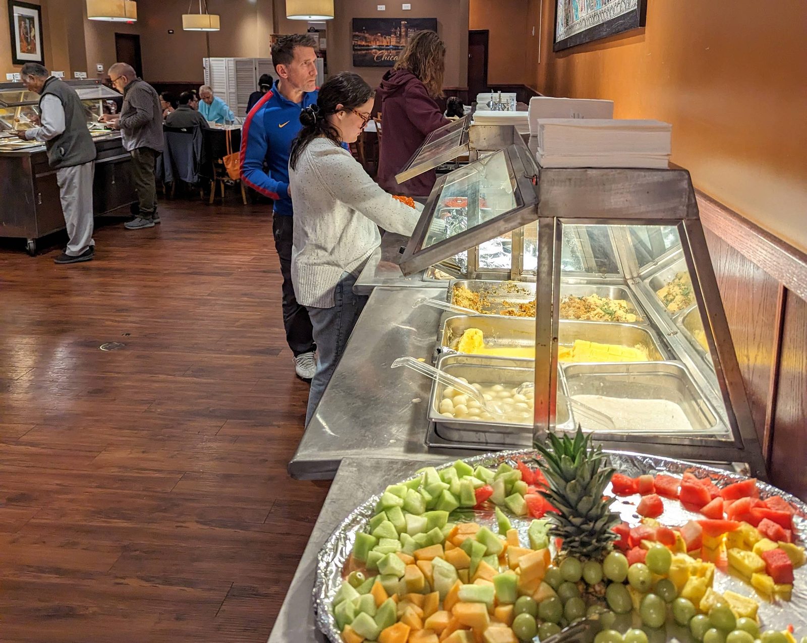 Community dinner event at Himalayan Restaurant Niles