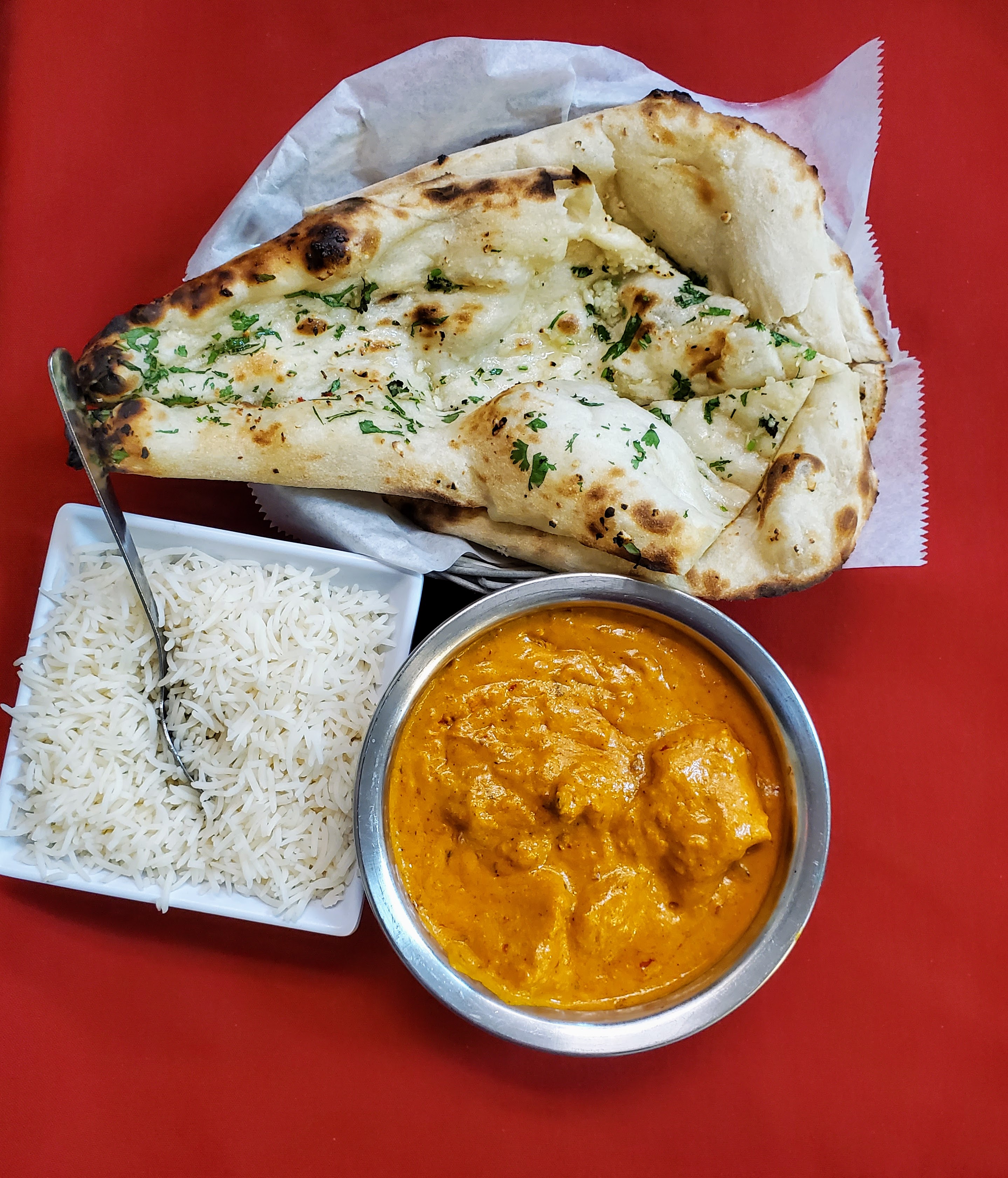 Chicken Combo Meal for One — Our most-loved chicken dishes — Butter Chicken, Tikka Masala, or — at Himalayan Restaurant
