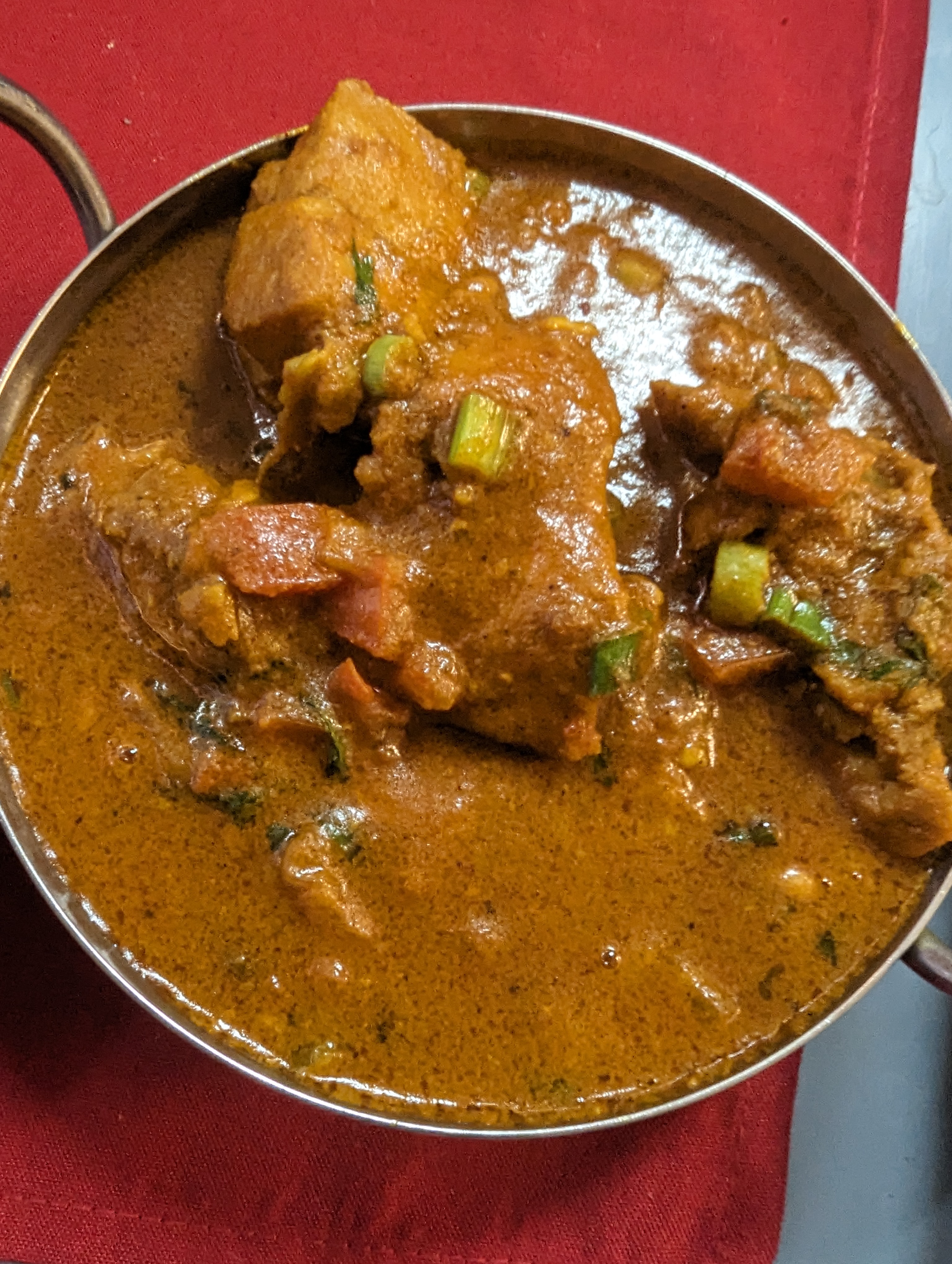 Chicken Curry — Classic Value — chicken simmered in onion and tomato sauce with a — at Himalayan Restaurant