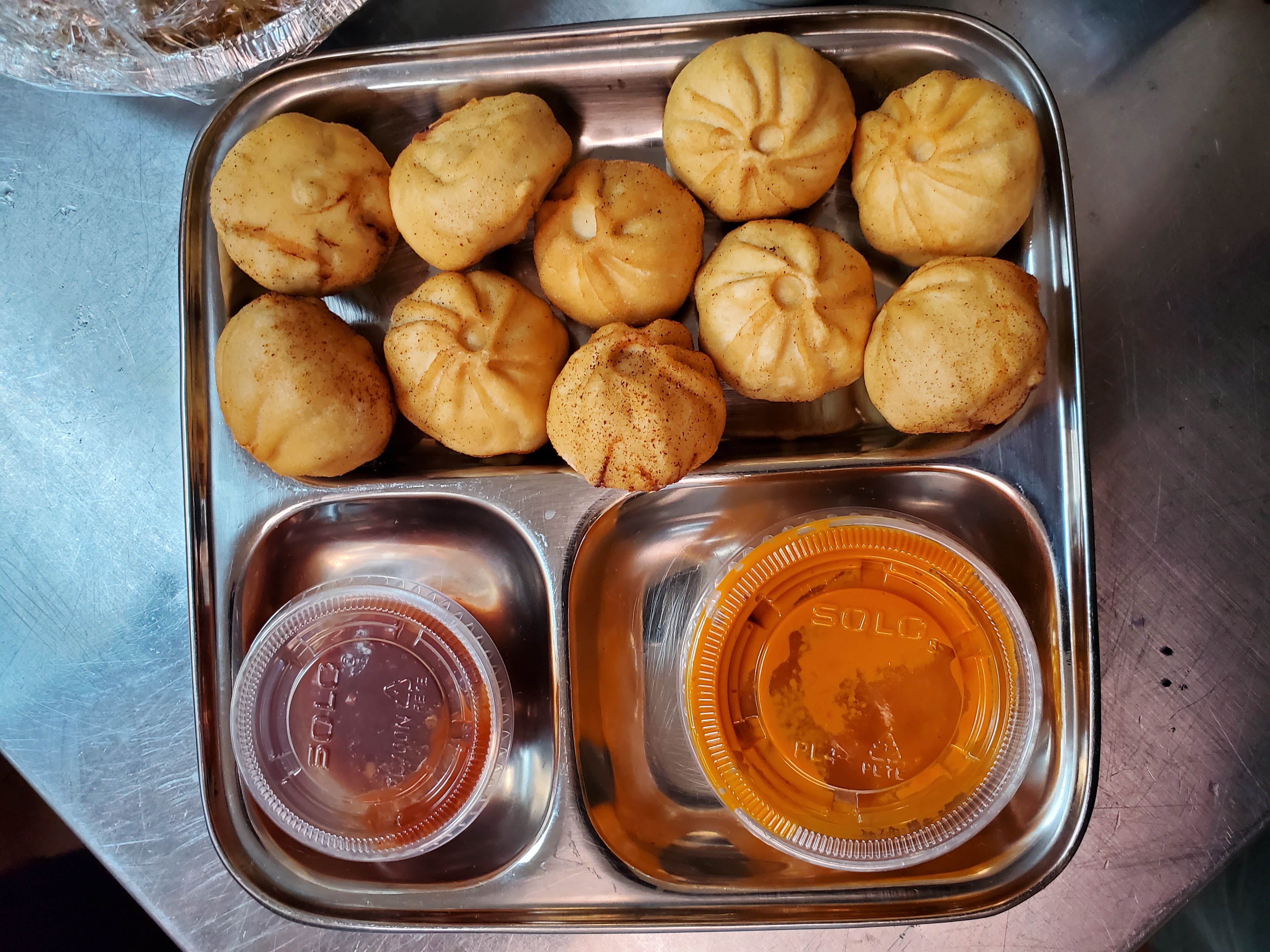 Fried MoMo at Himalayan Restaurant