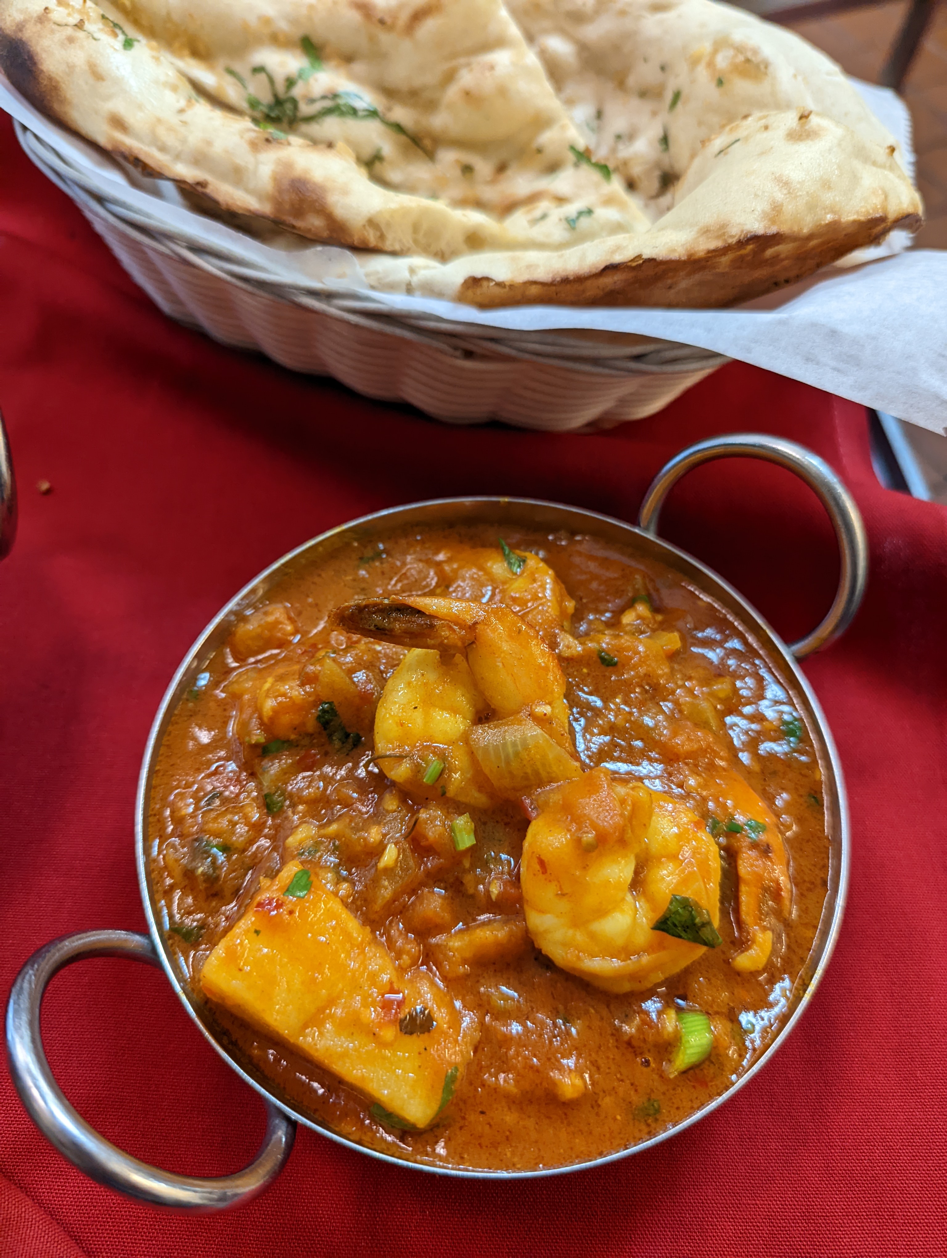 Lamb or Seafood Combo Meal for One — Premium selections of Lamb or Seafood entree, at Himalayan Restaurant