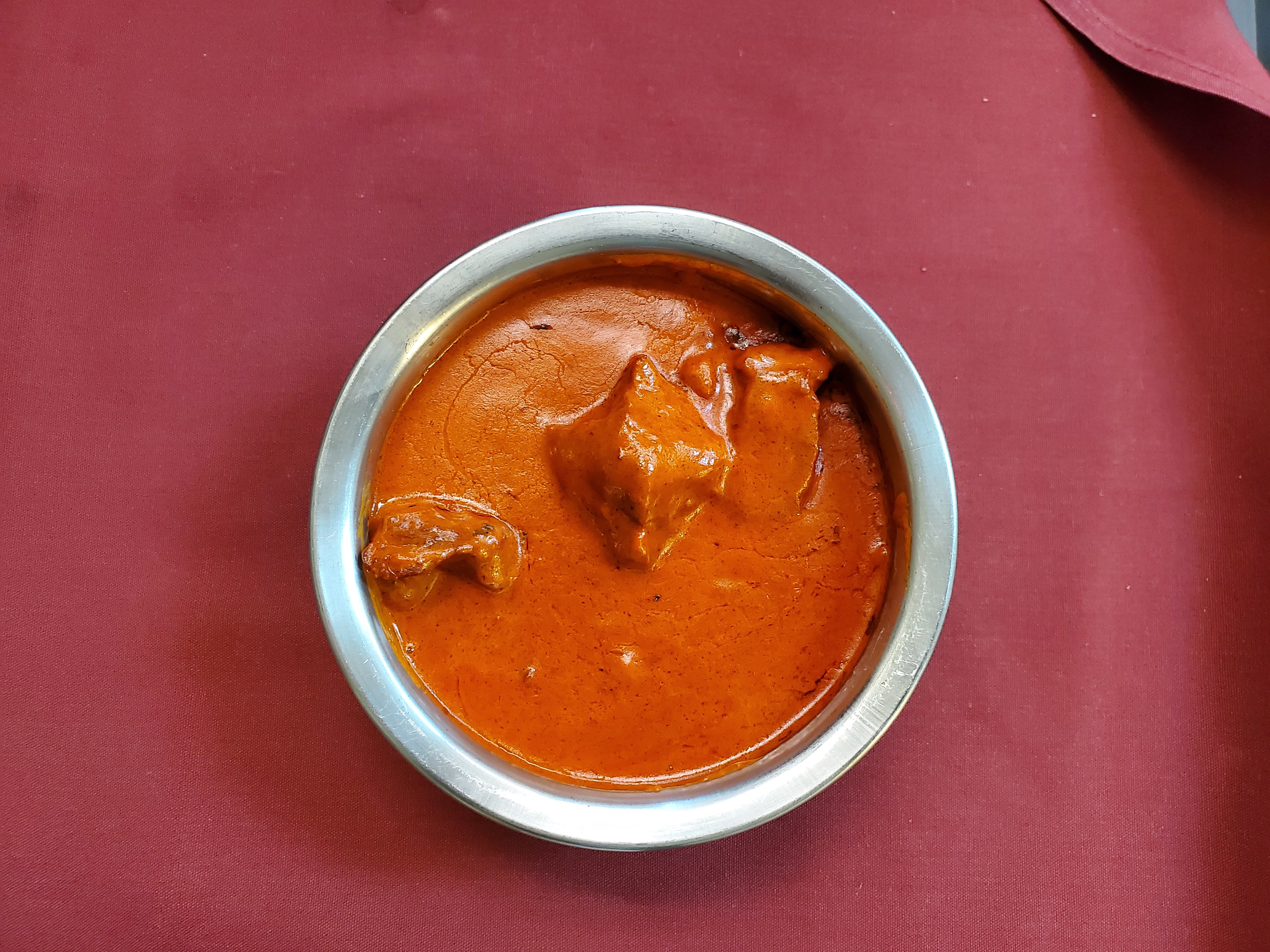 Lamb Tikka Masala — Handcrafted Premium marinated lamb tenderloins grilled and cooked — at Himalayan Restaurant