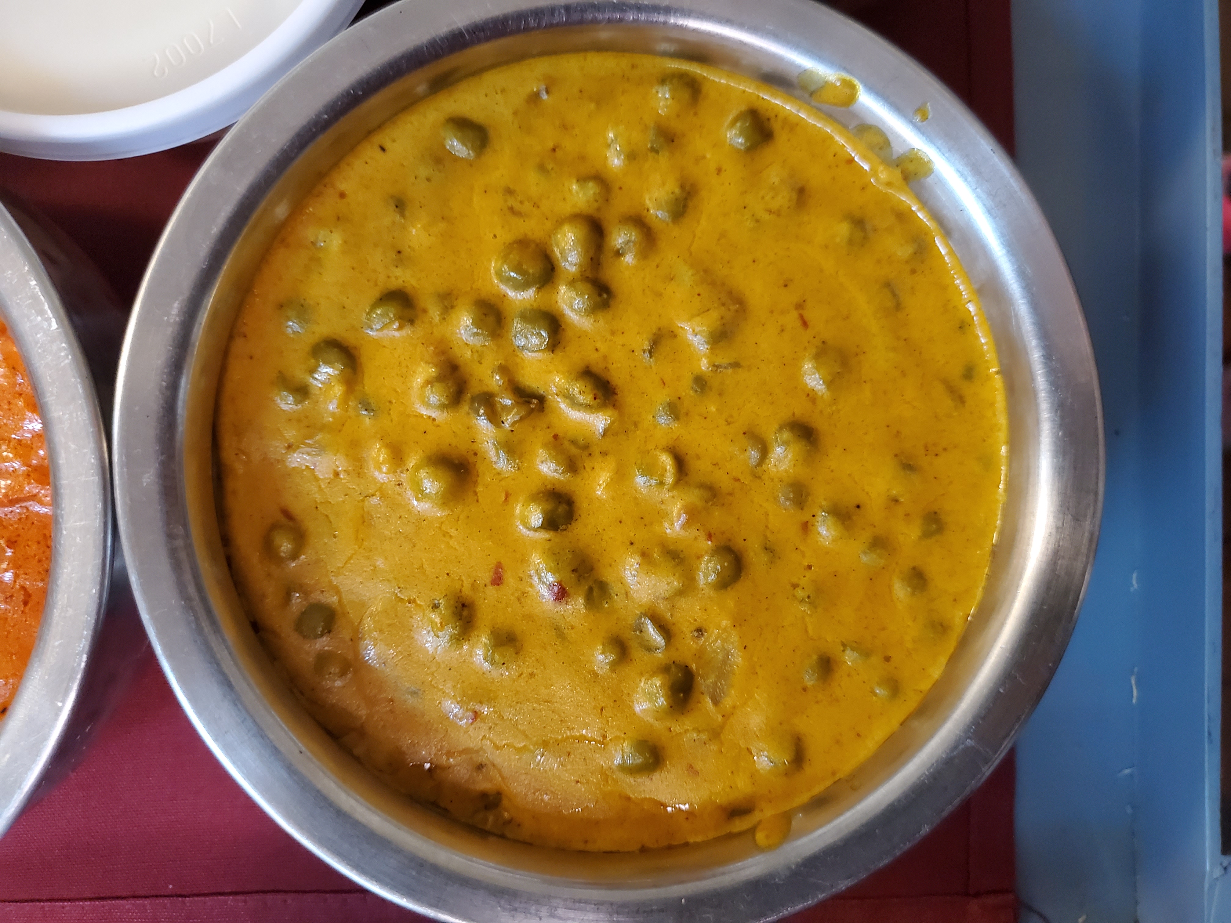 Mutter Paneer — Green peas and paneer cooked in a creamy cashew-based tomato and — at Himalayan Restaurant