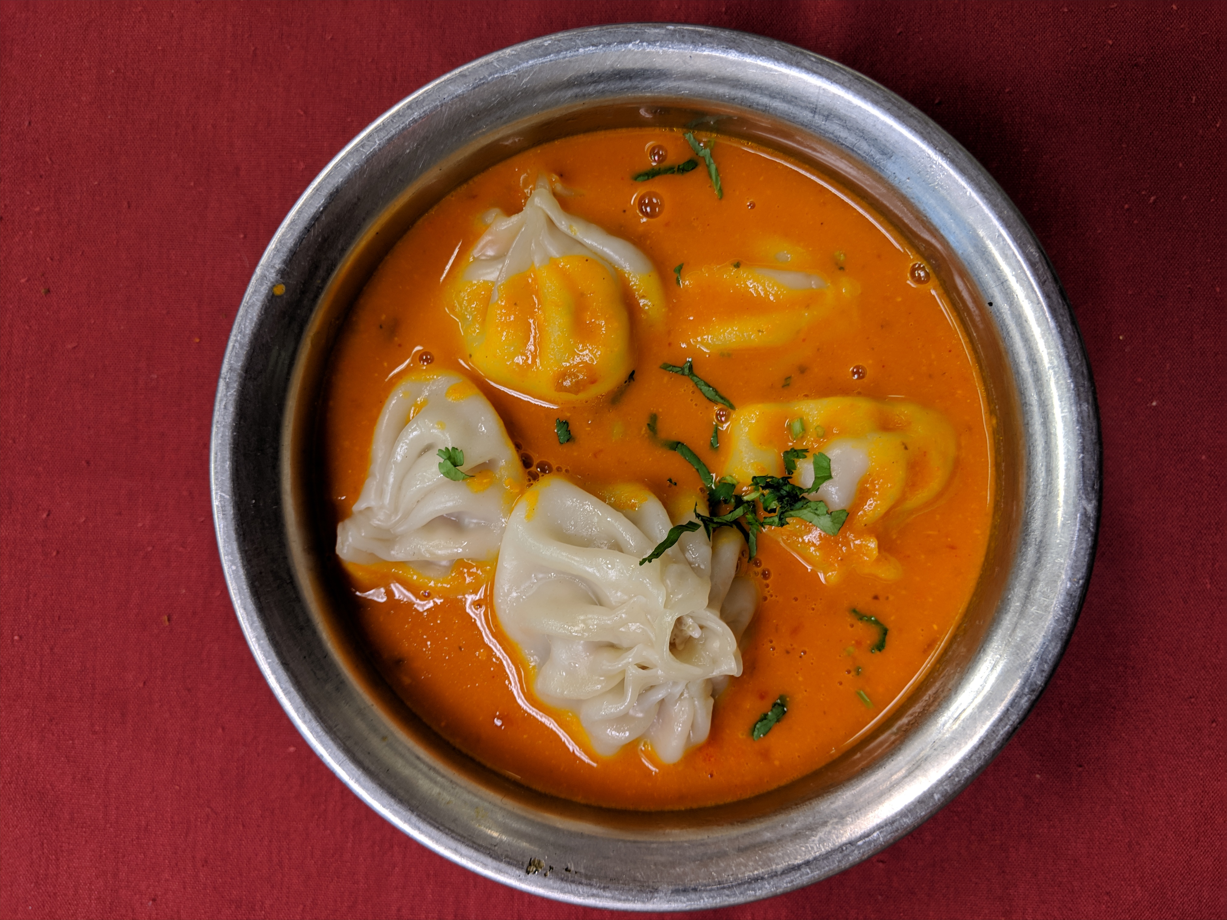 Soup (Jhol) MoMo at Himalayan Restaurant